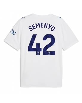 Manchester City Antoine Semenyo #42 Maglia Gara Terza Repliche 2026-27 Maniche Corte Manchester City Antoine Semenyo #42 Maglia Gara Terza Repliche 2026-27 Maniche Corte